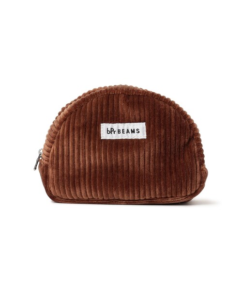 bpr BEAMS（ビーピーアール ビームス ）の「ワイドコーデュロイ ポーチ（ポーチ・レディース・サックスブルー/グレー/ネイビー/ピンク/ブラウン・ONE SIZE）」の13枚目の写真