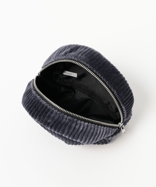 bpr BEAMS（ビーピーアール ビームス ）の「ワイドコーデュロイ ポーチ（ポーチ・レディース・サックスブルー/グレー/ネイビー/ピンク/ブラウン・ONE SIZE）」の17枚目の写真