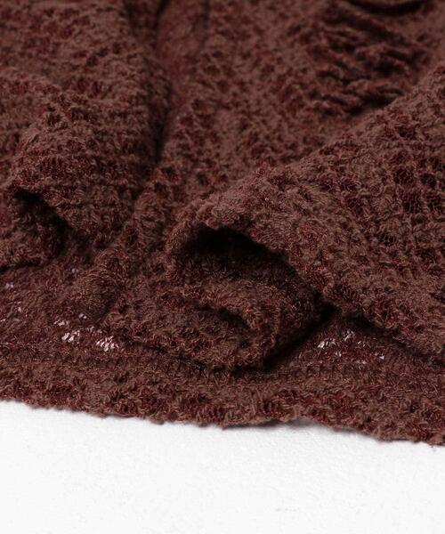 SENSE OF PLACE by URBAN RESEARCH（センスオブプレイスバイアーバンリサーチ）の「フロントボタンレースカーディガン（カーディガン/ボレロ・レディース・ベージュ/ブラウン/ブラック/アイボリー・ONE）」の16枚目の写真