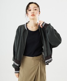 Perfect Suit FActory（パーフェクトスーツファクトリー）の「ラインリブ　シアーブルゾン（その他アウター）」