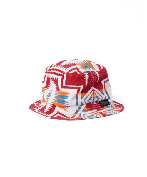 PENDLETON（ペンドルトン）の「ジャガード・ハット（ハット・メンズ・チャコールグレー/レッド系その他・ONE SIZE）」の15枚目の写真