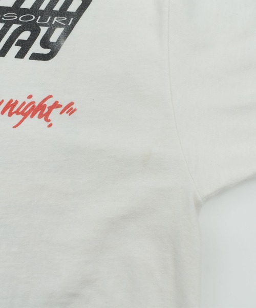 HANES(ヘインズ)の「【USED】90’s Hanes “OUTLAW Sprintcars” レーシング Tシャツ(Tシャツ/カットソー・メンズ・ホワイト・LARGE)」の3枚目の写真