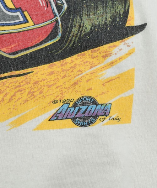 HANES(ヘインズ)の「【USED】90’s Hanes “OUTLAW Sprintcars” レーシング Tシャツ(Tシャツ/カットソー・メンズ・ホワイト・LARGE)」の11枚目の写真