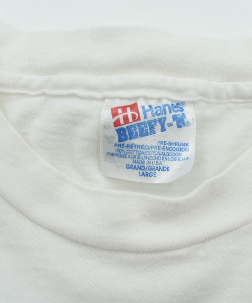HANES(ヘインズ)の「【USED】90’s Hanes “OUTLAW Sprintcars” レーシング Tシャツ(Tシャツ/カットソー・メンズ・ホワイト・LARGE)」の10枚目の写真