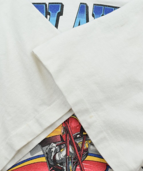 HANES(ヘインズ)の「【USED】90’s Hanes “OUTLAW Sprintcars” レーシング Tシャツ(Tシャツ/カットソー・メンズ・ホワイト・LARGE)」の7枚目の写真