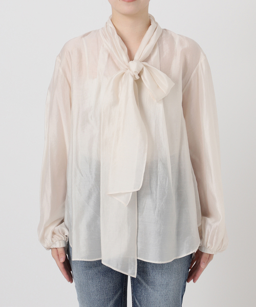 シアーボウタイブラウス（シャツ/ブラウス）｜journal standard L