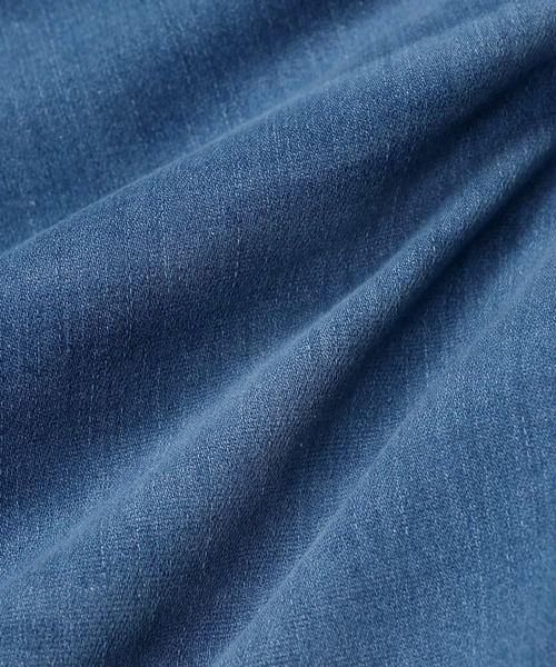 The DUFFER of ST.GEORGE（ザダファーオブセントジョージ）の「FREE FIT SUPER STRETCH "ISKO" DENIM：スーパーストレッチ ISKO(イスコ) デニム（デニムパンツ・メンズ・ライトインディゴブルー/ダークインディゴブルー/インディゴブルー・SMALL/X-LARGE/LARGE/MEDIUM）」の5枚目の写真