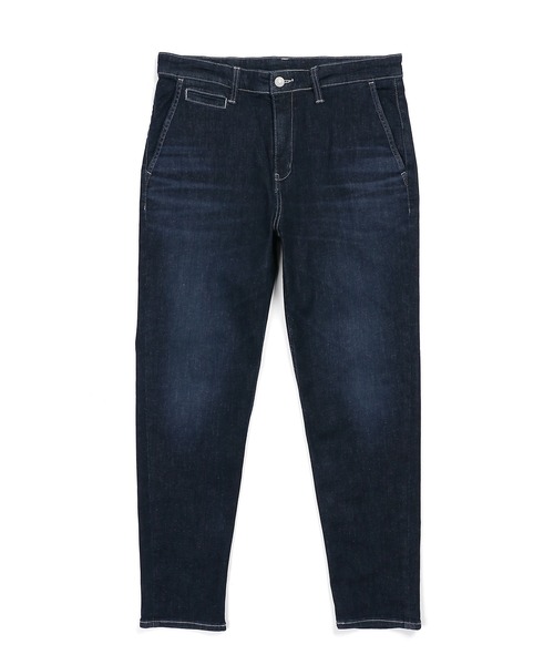 The DUFFER of ST.GEORGE（ザダファーオブセントジョージ）の「FREE FIT SUPER STRETCH "ISKO" DENIM：スーパーストレッチ ISKO(イスコ) デニム（デニムパンツ・メンズ・ライトインディゴブルー/ダークインディゴブルー/インディゴブルー・SMALL/X-LARGE/LARGE/MEDIUM）」の6枚目の写真