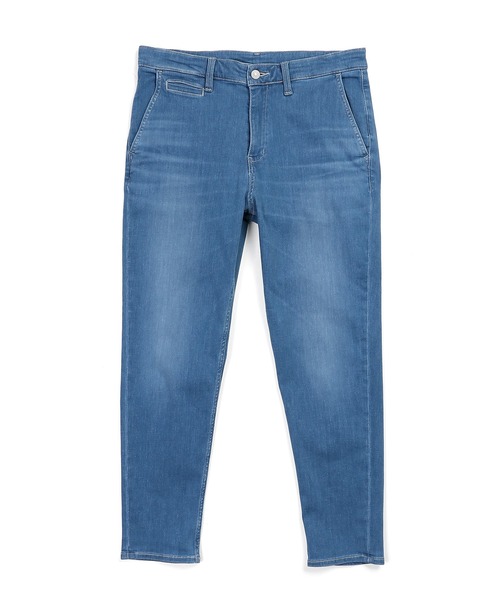 The DUFFER of ST.GEORGE（ザダファーオブセントジョージ）の「FREE FIT SUPER STRETCH "ISKO" DENIM：スーパーストレッチ ISKO(イスコ) デニム（デニムパンツ・メンズ・ライトインディゴブルー/ダークインディゴブルー/インディゴブルー・SMALL/X-LARGE/LARGE/MEDIUM）」の7枚目の写真