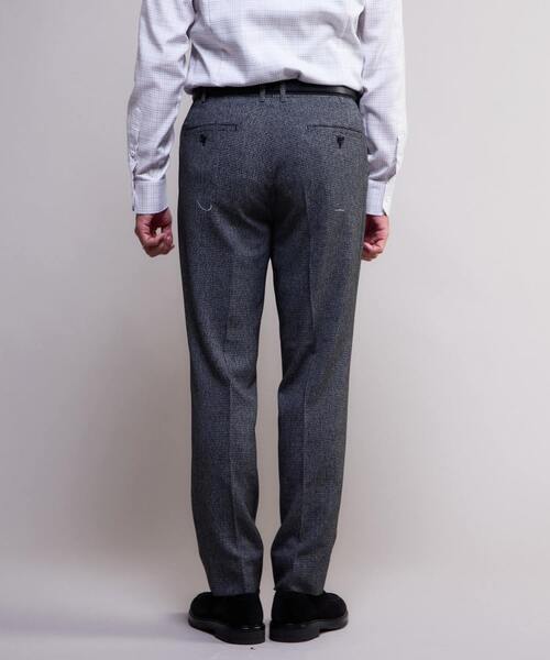 MEN'S MELROSE（メンズメルローズ）の「ハンドトゥース ウォッシャブルスーツ | 防シワ / ストレッチ（スーツセット・メンズ・グレー/ネイビー・2/3/4/5）」の9枚目の写真