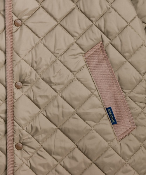 LAVENHAM(ラベンハム)の「Denston Womens / デンストン ウィメンズ(その他アウター・レディース・ダークブラック/ベージュ系その他・6/8/10/12/14/16)」の12枚目の写真