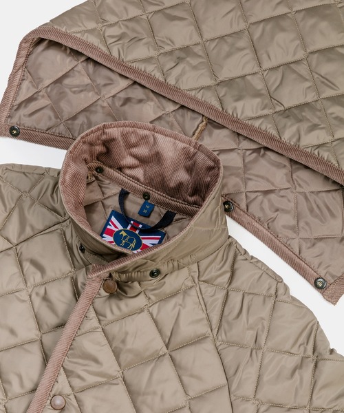 LAVENHAM(ラベンハム)の「Denston Womens / デンストン ウィメンズ(その他アウター・レディース・ダークブラック/ベージュ系その他・6/8/10/12/14/16)」の14枚目の写真