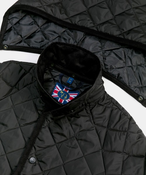 LAVENHAM(ラベンハム)の「Denston Womens / デンストン ウィメンズ(その他アウター・レディース・ダークブラック/ベージュ系その他・6/8/10/12/14/16)」の8枚目の写真