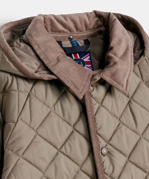 LAVENHAM(ラベンハム)の「Denston Womens / デンストン ウィメンズ(その他アウター・レディース・ダークブラック/ベージュ系その他・6/8/10/12/14/16)」の11枚目の写真