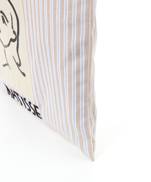 LAKOLE(ラコレ)の「【ラコレ アート】マルチストライプトートバッグ / 585257(トートバッグ・レディース・ブルー/イエロー/ブラウン・FREE)」の13枚目の写真