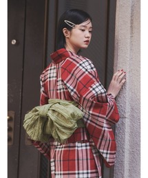 ゆーき　浴衣持ち込み〜大人用二部式浴衣にリメイク〜巻きスカートタイプ KIMONOMACHI （Prices down）浴衣 レディース レトロ セット 3点