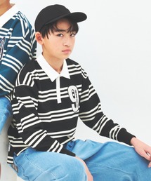 maarook | ボーダーNoラガーシャツ(Tシャツ/カットソー)