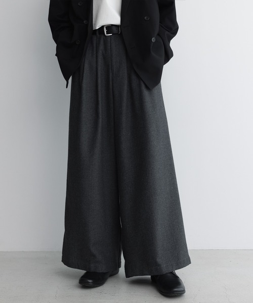 remer（リメール）の「loose herringbone buggy wide PT / ルーズヘリンボーンバギーワイドパンツ（その他パンツ・メンズ・ブラウン系その他/ブラック系その他・MEDIUM/SMALL/X-SMALL/LARGE）」の13枚目の写真