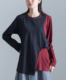 kOhAKU | 『配色レイヤードライクカットソー』(Tシャツ/カットソー)