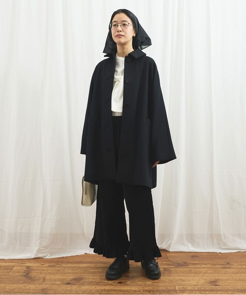 fig Ｌondon（フィグロンドン）の「_Minnie coat（その他アウター・レディース・ブラック/カーキ/レッド・FREE）」の21枚目の写真