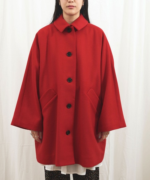 fig Ｌondon（フィグロンドン）の「_Minnie coat（その他アウター・レディース・ブラック/カーキ/レッド・FREE）」の12枚目の写真