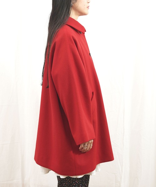 fig Ｌondon（フィグロンドン）の「_Minnie coat（その他アウター・レディース・ブラック/カーキ/レッド・FREE）」の11枚目の写真