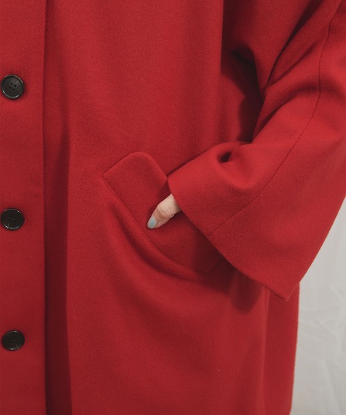 fig Ｌondon（フィグロンドン）の「_Minnie coat（その他アウター・レディース・ブラック/カーキ/レッド・FREE）」の16枚目の写真