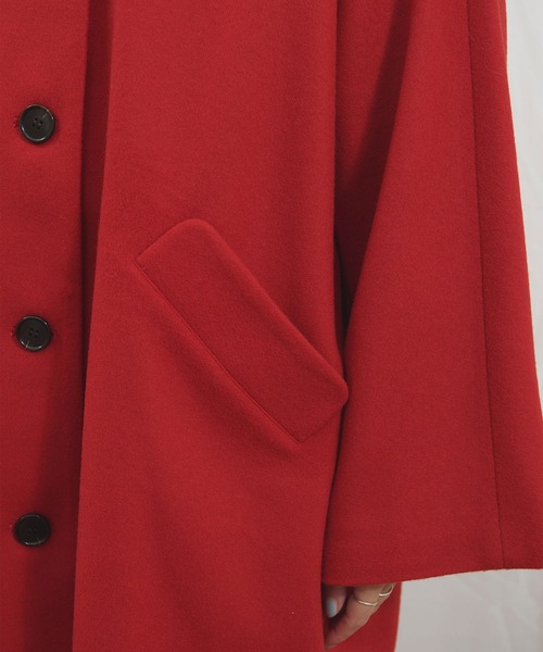 fig Ｌondon（フィグロンドン）の「_Minnie coat（その他アウター・レディース・ブラック/カーキ/レッド・FREE）」の18枚目の写真