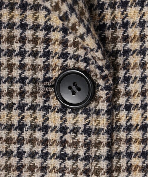 23区（ニジュウサンク）の「【Oggi11月号掲載】ボンディング チェックツイード ジャコット（その他アウター・レディース・ダークブラウン系3・46/44/48）」の11枚目の写真