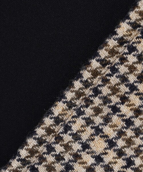 23区（ニジュウサンク）の「【Oggi11月号掲載】ボンディング チェックツイード ジャコット（その他アウター・レディース・ダークブラウン系3・46/44/48）」の12枚目の写真