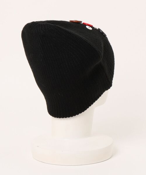Burner（バーナー）の「【OKUOKU　0909】リメイク　ニット　帽子 oku-bosi-2（ニットキャップ/ビーニー・メンズ・ブラック/ベージュ/ダークブラウン・FREE）」の11枚目の写真
