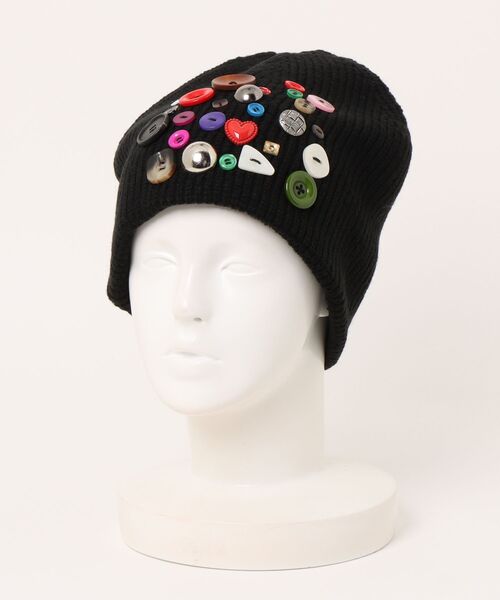 Burner（バーナー）の「【OKUOKU　0909】リメイク　ニット　帽子 oku-bosi-2（ニットキャップ/ビーニー・メンズ・ブラック/ベージュ/ダークブラウン・FREE）」の14枚目の写真