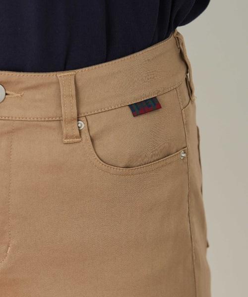 DECOY SINCE 1981（デコイシンスイチキュウハチイチ）の「ストレッチストレートパンツ【ウエストゴム・大きいサイズあり】（その他パンツ・レディース・ネイビー/ブラウン/ベージュ・67/70/64/76/80）」の21枚目の写真