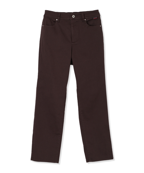 DECOY SINCE 1981（デコイシンスイチキュウハチイチ）の「ストレッチストレートパンツ【ウエストゴム・大きいサイズあり】（その他パンツ・レディース・ネイビー/ブラウン/ベージュ・67/70/64/76/80）」の22枚目の写真