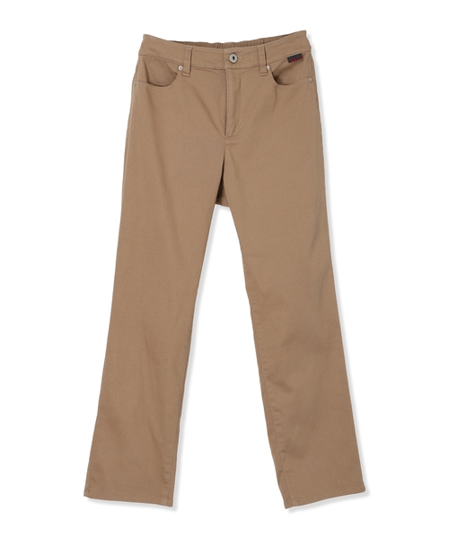 DECOY SINCE 1981（デコイシンスイチキュウハチイチ）の「ストレッチストレートパンツ【ウエストゴム・大きいサイズあり】（その他パンツ・レディース・ネイビー/ブラウン/ベージュ・67/70/64/76/80）」の4枚目の写真