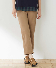 ストレッチストレートパンツ【ウエストゴム・大きいサイズあり】