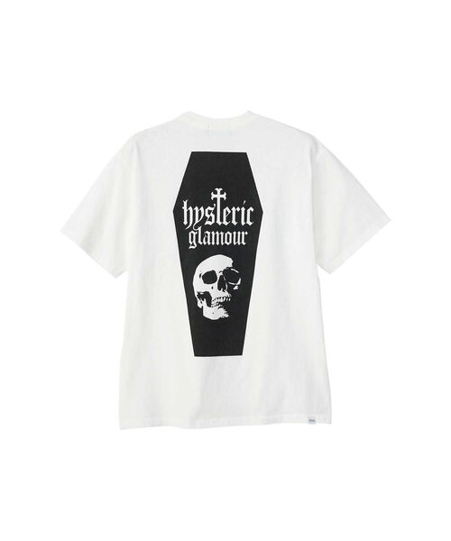 大人気！ヒステリックグラマー半袖Tシャツ【SKULL COFFIN】黒L 大人気！ヒステリックグラマー半袖Tシャツ【SKULL COFFIN】黒L