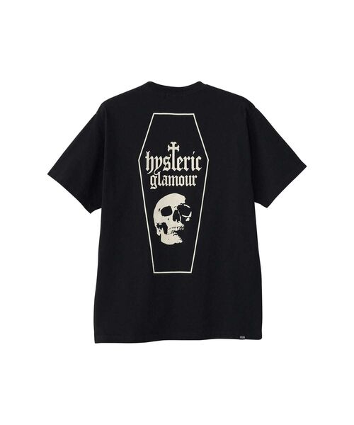 SKULL COFFIN Tシャツ SKULL COFFIN Tシャツ（Tシャツ/カットソー）｜HYSTERIC GLAMOUR