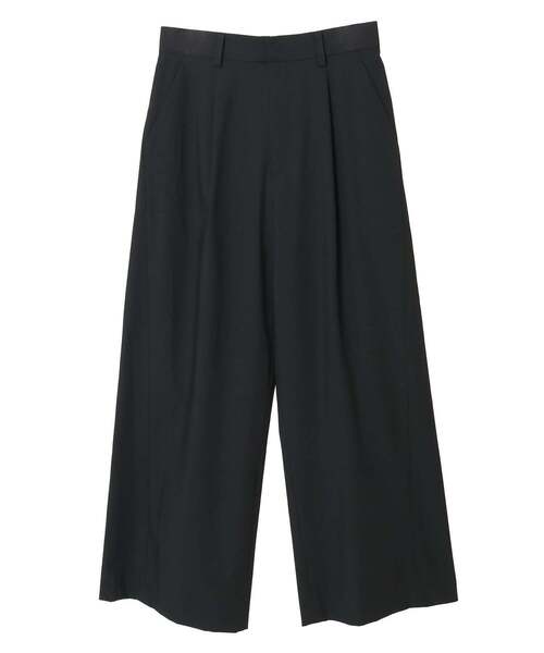 CONVERSE TOKYO(コンバーストウキョウ)の「【HL】POCKET TAB WIDE PANTS(SET-UP)(スラックス・レディース・ブラック/グレー/ブラウン・SMALL)」の2枚目の写真