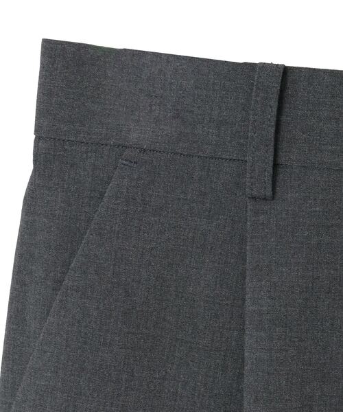 CONVERSE TOKYO(コンバーストウキョウ)の「【HL】POCKET TAB WIDE PANTS(SET-UP)(スラックス・レディース・ブラック/グレー/ブラウン・SMALL)」の7枚目の写真