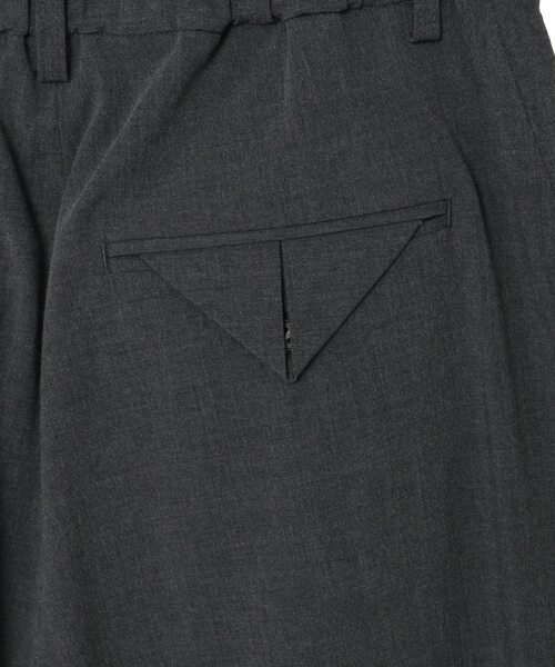 CONVERSE TOKYO(コンバーストウキョウ)の「【HL】POCKET TAB WIDE PANTS(SET-UP)(スラックス・レディース・ブラック/グレー/ブラウン・SMALL)」の9枚目の写真