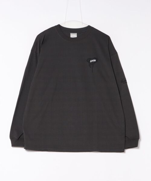 8(eight)(エイト)の「ワイドシルエットロングTシャツ(Tシャツ/カットソー・メンズ・スミクロ/ホワイト/ブラック・LARGE/MEDIUM/X-LARGE)」の1枚目の写真