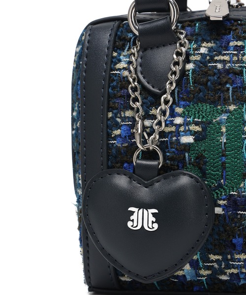 jouetie（ジュエティ）の「【jouetie / ジュエティ】 JJツイード　ハートチャーム付 ミニボストンバッグ（ボストンバッグ・レディース・ピンク/ブラック/ブルー・FREE）」の15枚目の写真