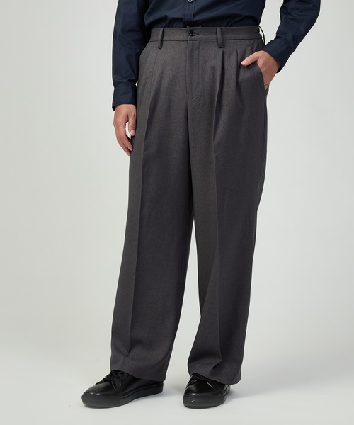 ツイルツータックワイドスラックス（スラックス）｜CB（シービー）の