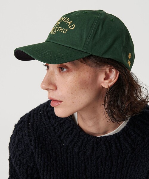 LY(エルワイ)の「<LY>Garabato キャップ(キャップ・レディース・ワイン/ダークグリーン・FREE)」の2枚目の写真