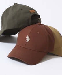 U.S. POLO ASSN.（ユーエスポロアッスン）の「U.S. POLO ASSN./ユーエスポロアッスン ツイル ワンポイント刺繍 ローキャップ ベースボールキャップ 帽子 レディース メンズ（キャップ）」