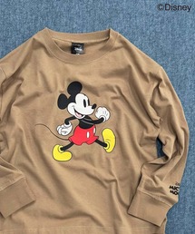 Disney（ディズニー）の「【Disney/ディズニー】MICKEYミッキーマウス　キッズ　オーバーサイズロンT（Tシャツ/カットソー）」