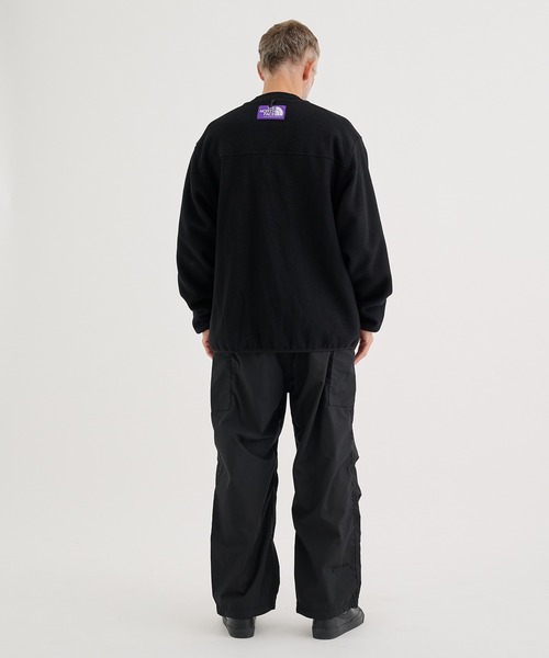 THE NORTH FACE PURPLE LABEL（ザ ノースフェイス パープルレーベル）の「【THE NORTH FACE PURPLE LABEL/ザノースフェイスパープルレーベル】PLAS Fleece Field Cardigan（ブルゾン・メンズ・ブラック/ライトグレー・XL/M/L）」の6枚目の写真