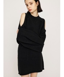 SLY（スライ）の「OPEN SHOULDER SET UP オープンショルダー セットアップ 秋服 冬服（ワンピース・レディース）」