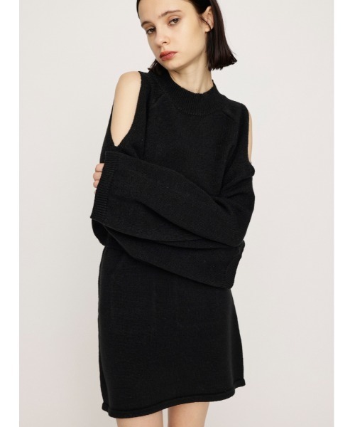OPEN SHOULDER SET UP オープンショルダー セットアップ 秋服 冬服
